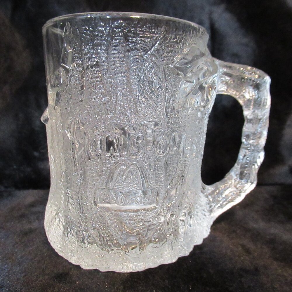 1998 McDonalds Flintstones Glass Mug